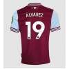 West Ham United Edson Alvarez #19 Hemmatröja 2024-25 Korta ärmar